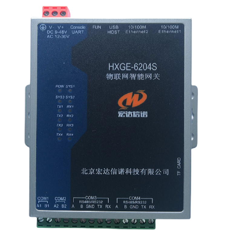 HXGE-6204S工業(yè)通信網(wǎng)關(guān)